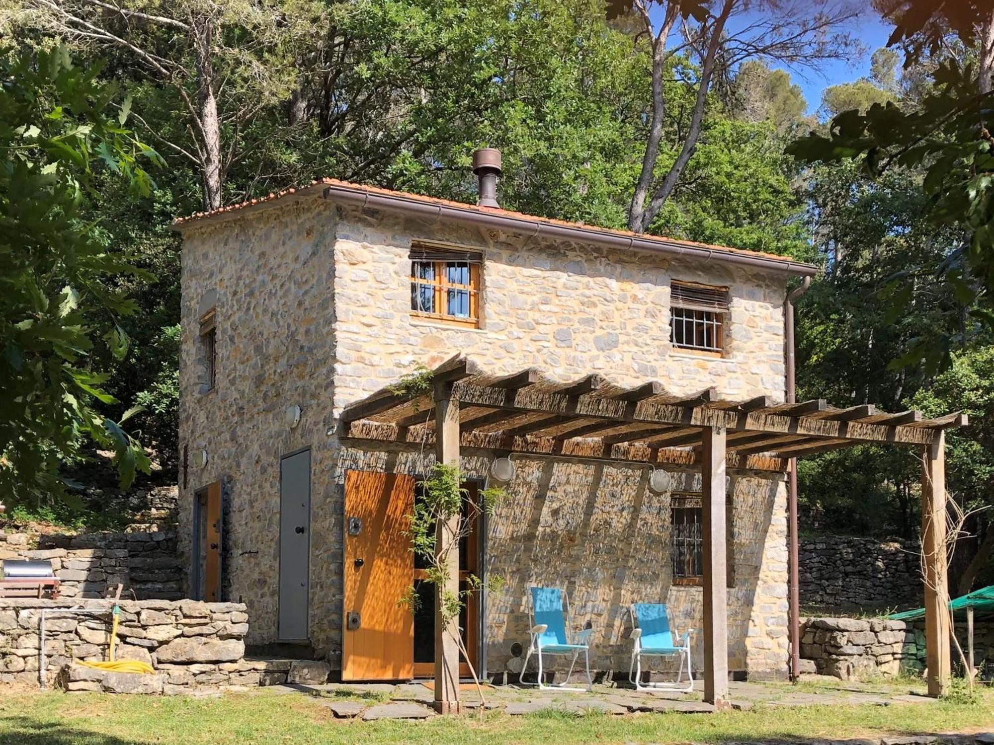 הוילה מונטה מרצ'לו Casa Nel Bosco Sul Golfo Dei Poeti - Cipressi מראה חיצוני תמונה